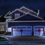 House with Christmas Lights